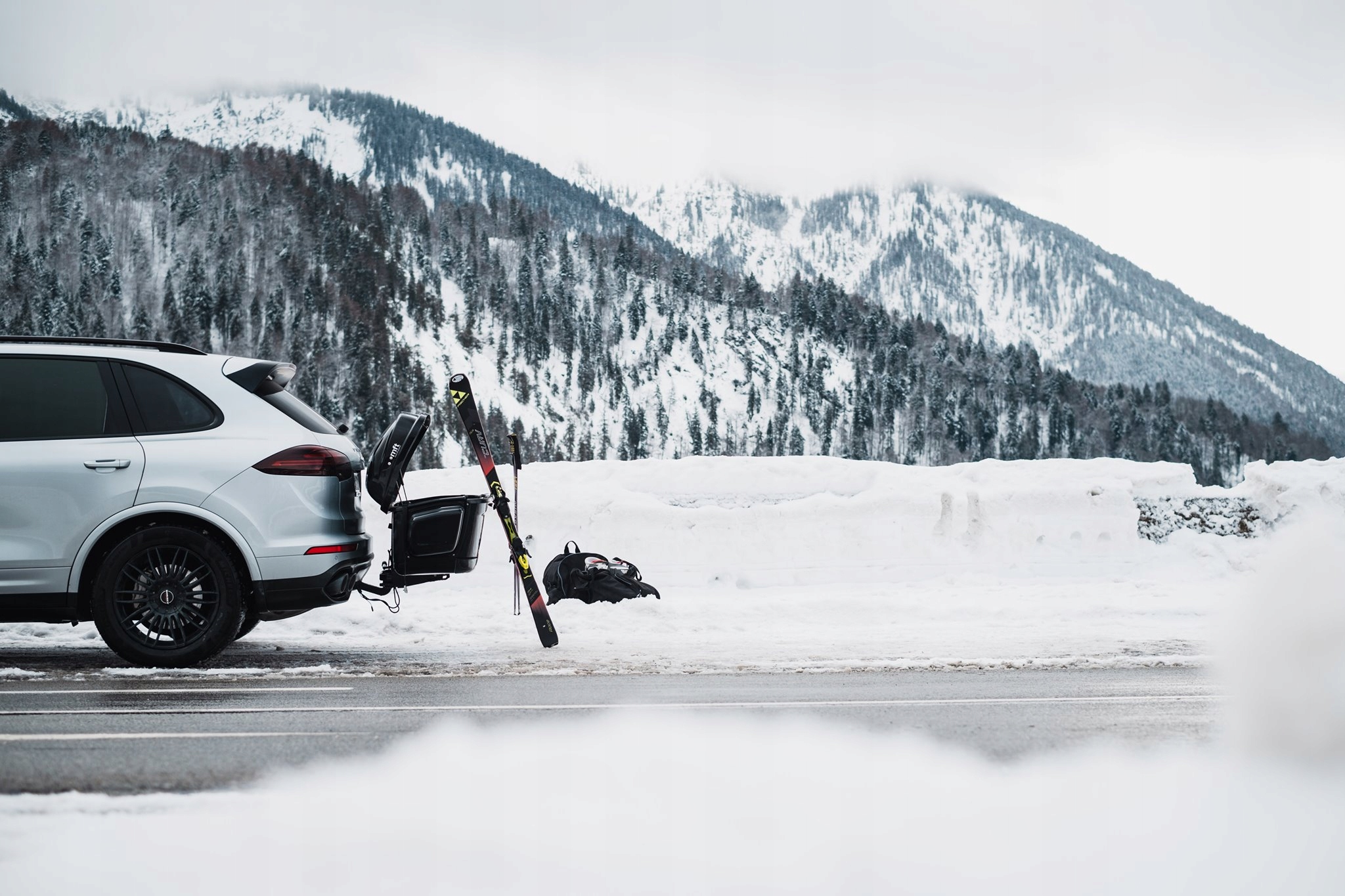 Box Kufer na hak BackBoX MFT na NARTY Mounting system other