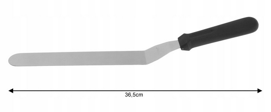 ŁOPATKA DO DEKOROWANIA CIAST KINGHOFF KH-1271 Kolor srebrny