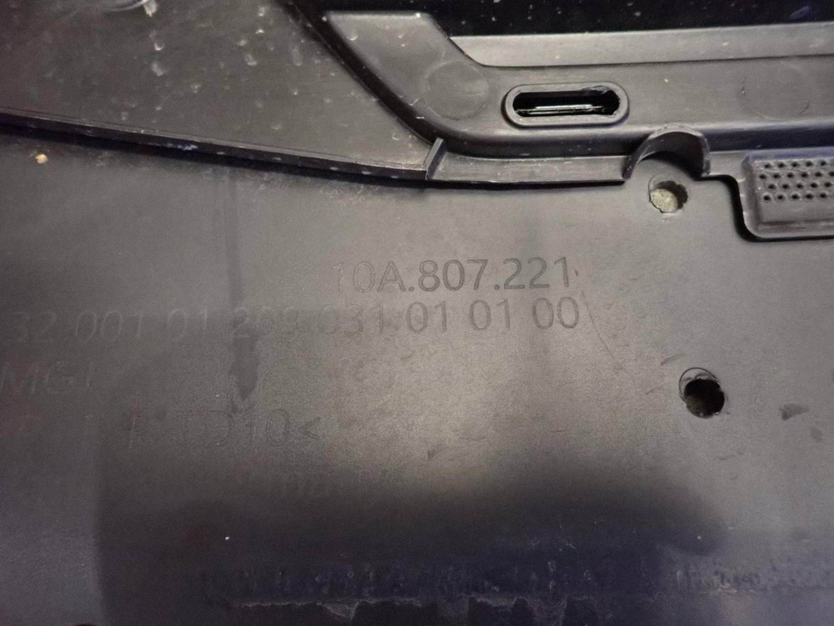 nárazník předek přední VW ID3 2020- 10A807221