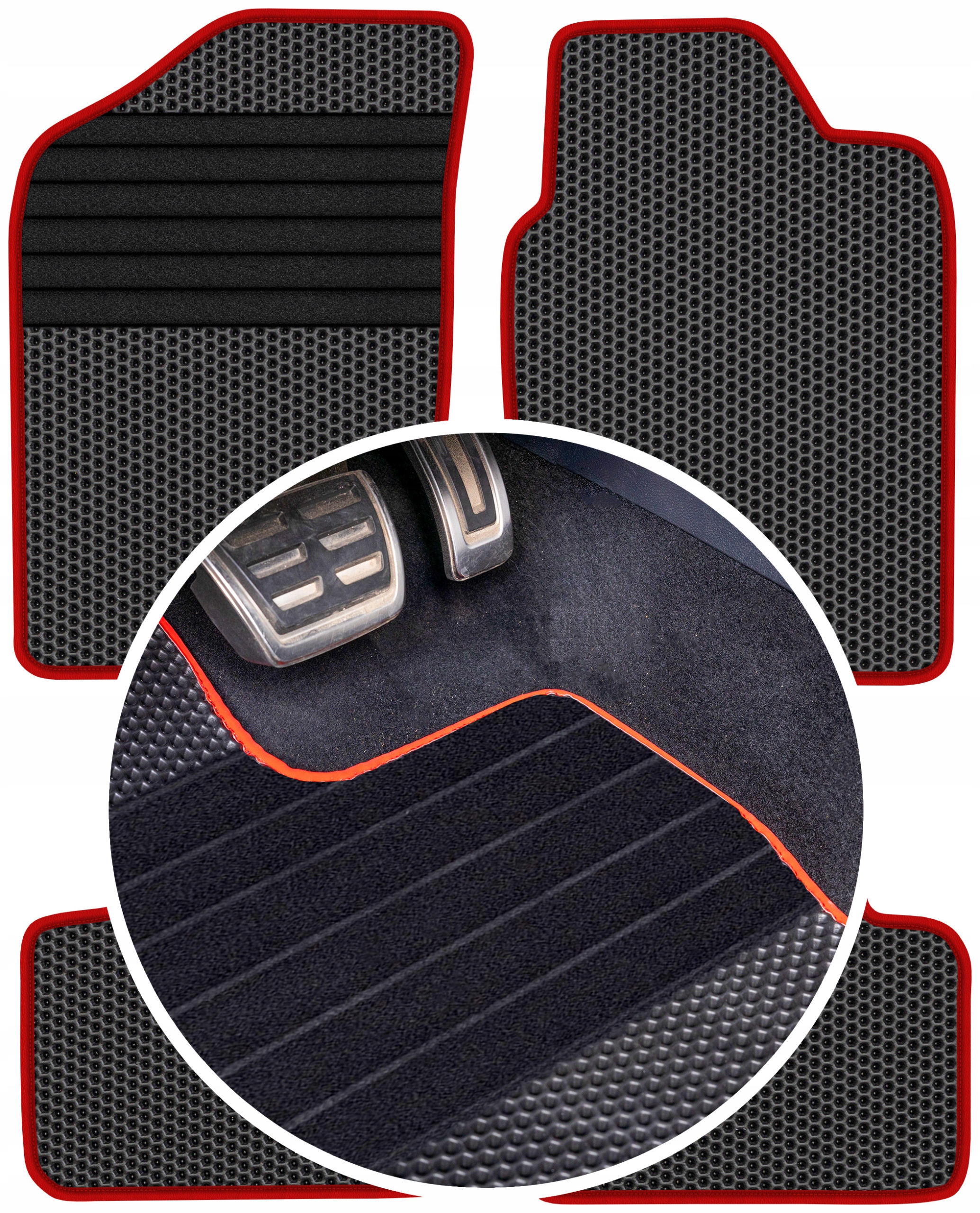 Freelander I Suv 1998-2000 Gumové rohože Eva Eternity Plastry Medu