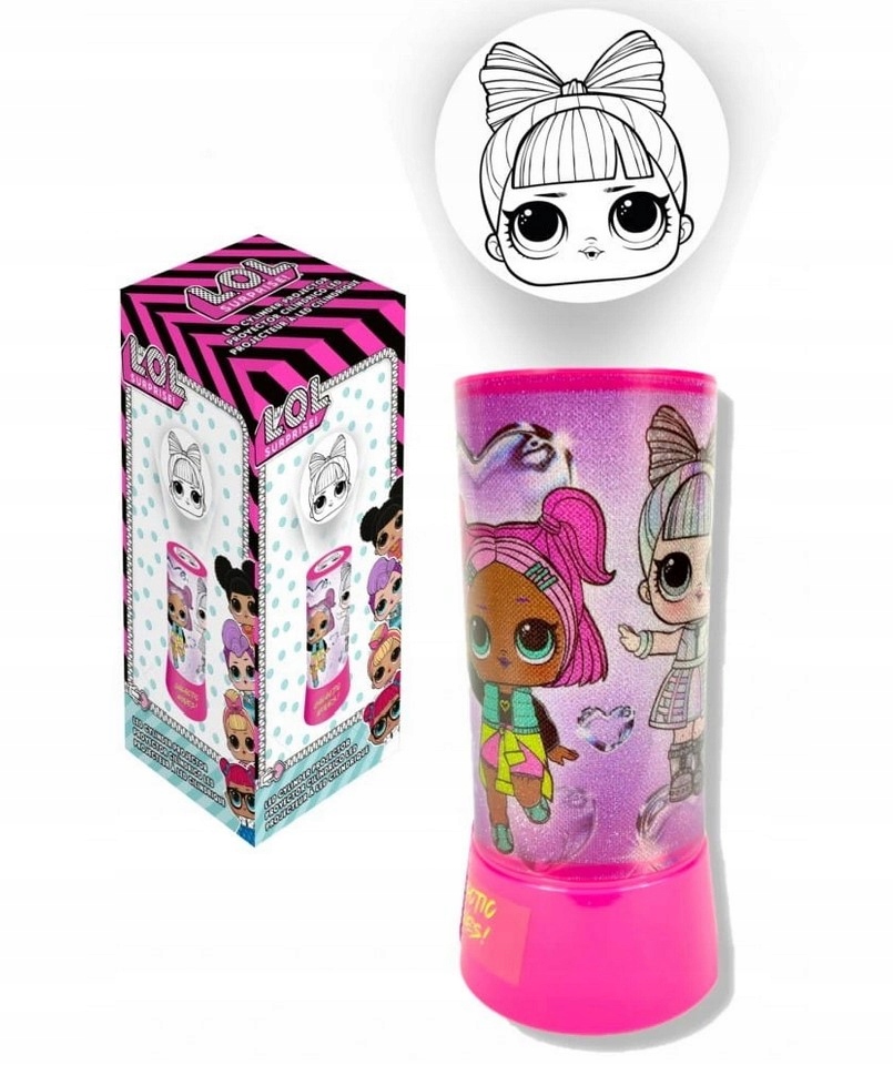 Lampka - projektor LED LOL Surprise