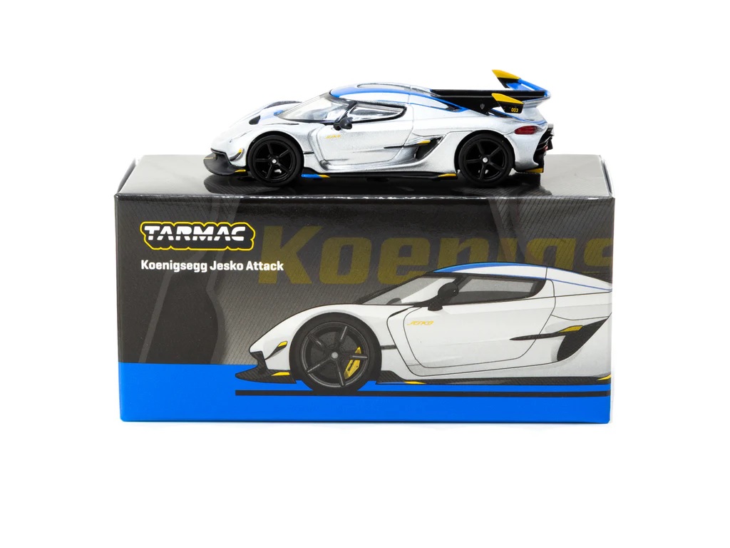Tarmac 1:64 Koenigsegg Jesko Attack silver