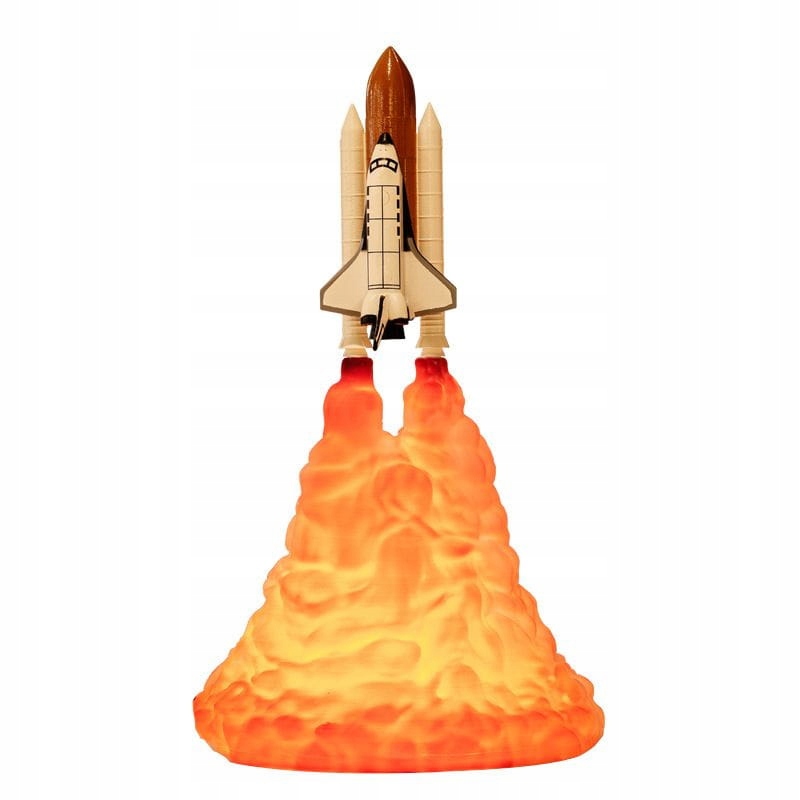 Lampka nocna, startująca rakieta NASA I Marka inna marka