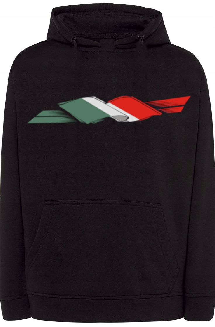 Itálie Pánská vlajka Mikina S Kapucí vel. S