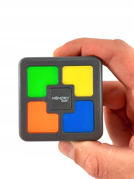 ZRĘCZNOŚCIOWA GRA PAMIĘCIOWA ELEKTRONICZNA LOGICZNA SUPER GRA LEOBLOX EAN (GTIN) 6940556102763