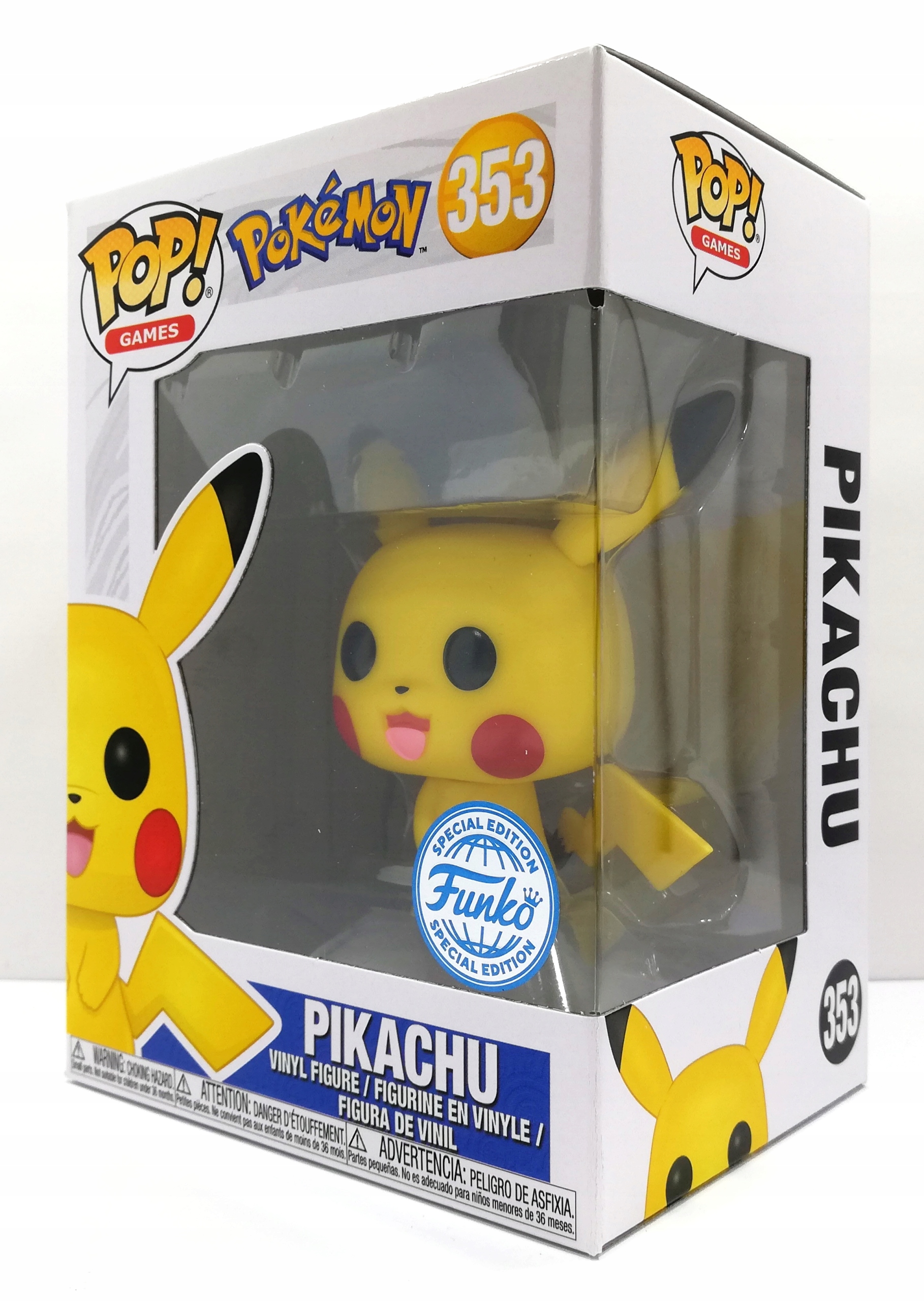Funko Pop! Pikachu 353 Pokemon!!! Speciální Edice!!!