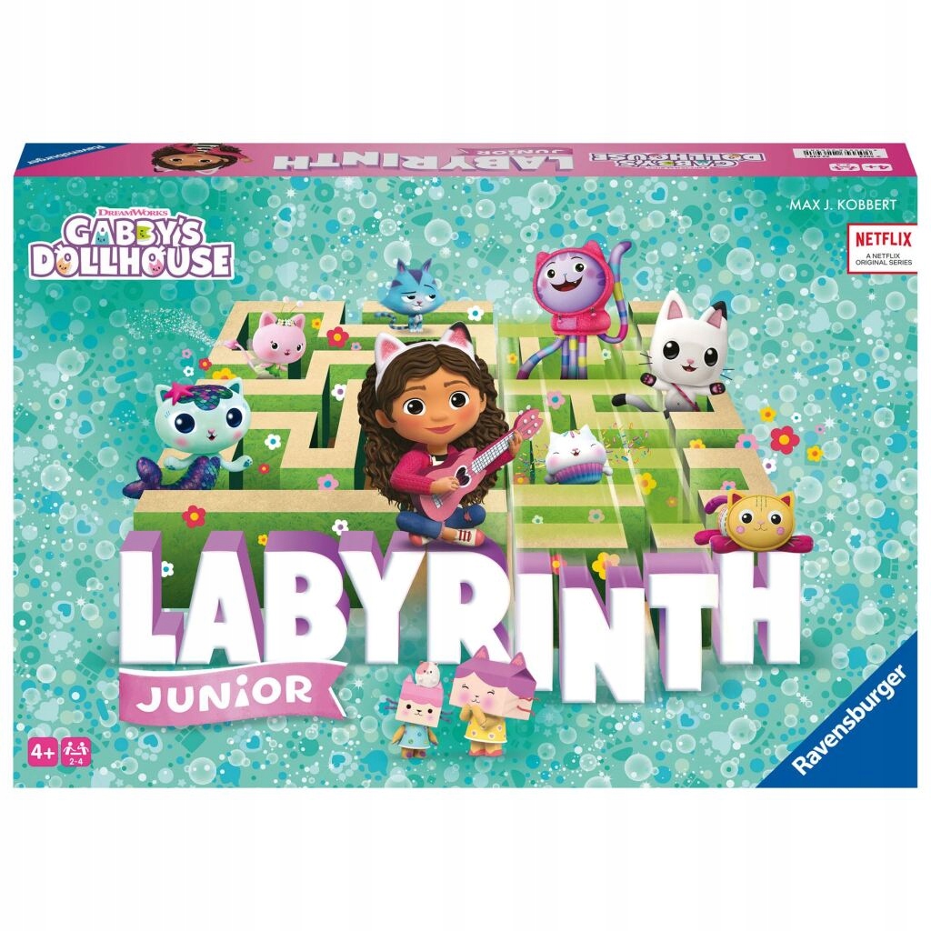 Gra planszowa Domek dla lalek Gabby Junior Ravensburger Maze (1669)