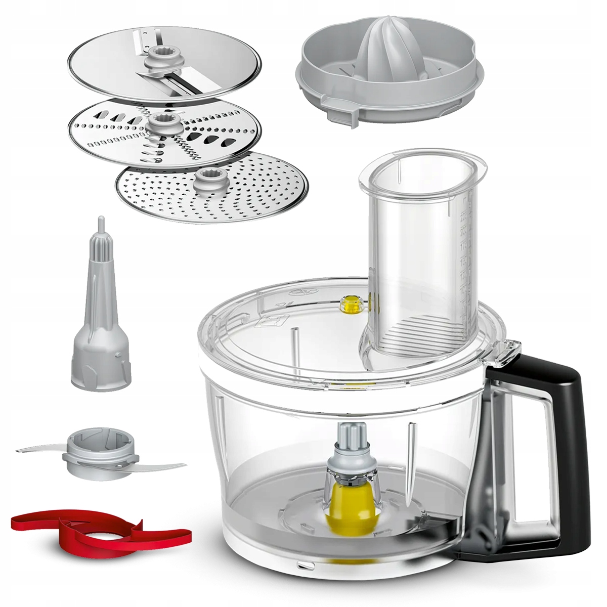 Zestaw Bosch VeggieLove Plus MUZ9VLP1 3 tarcze Wyciskarka Rozdrabniacz