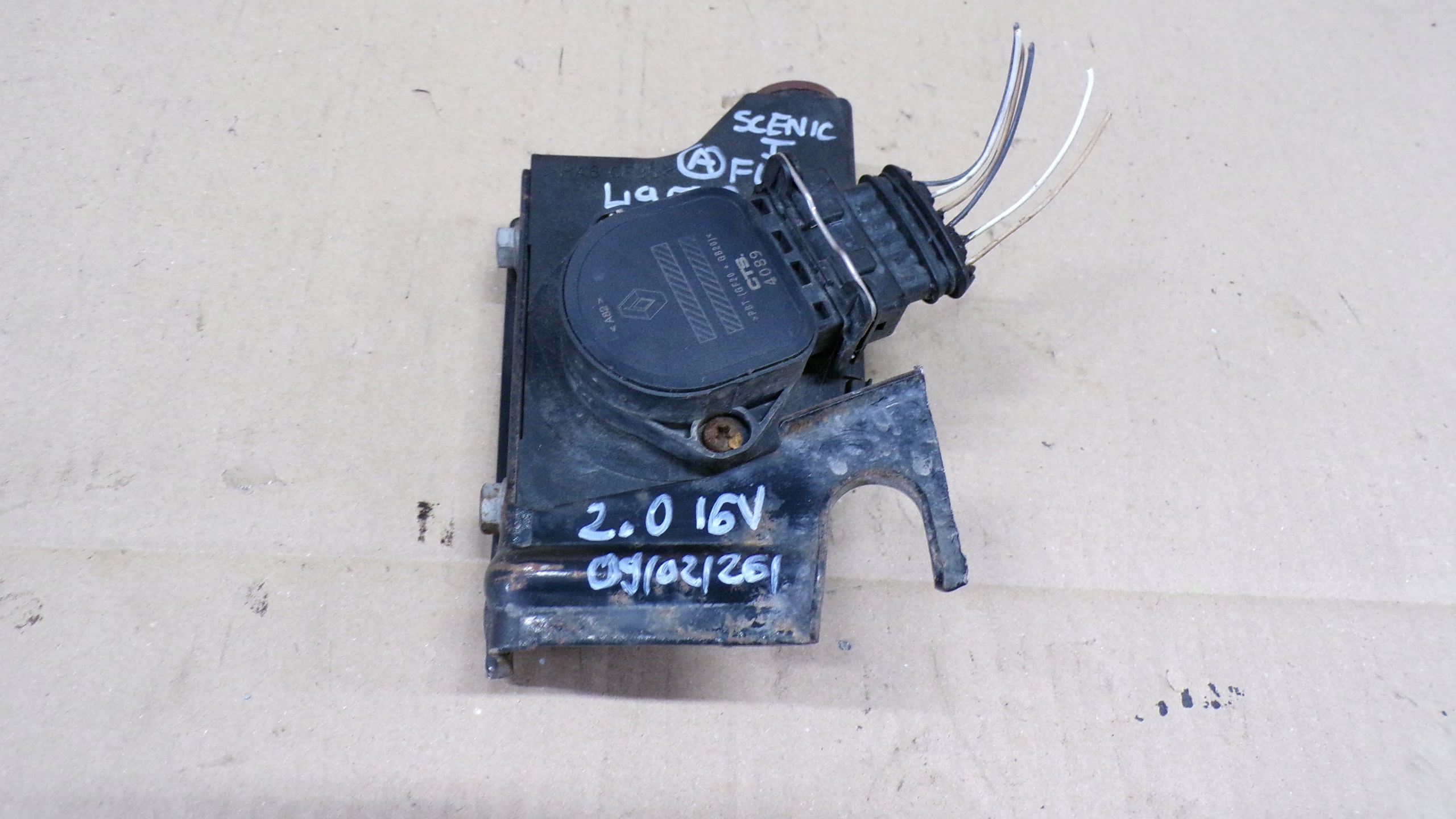 SCENIC I 2.0 16v POTENCJOMETR GAZU