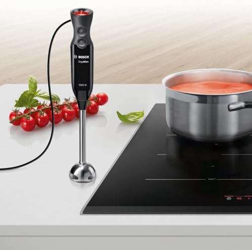 BOSCH Blender ErgoMixx 1000W Stalowy Kielich Czarny — miniatura 4