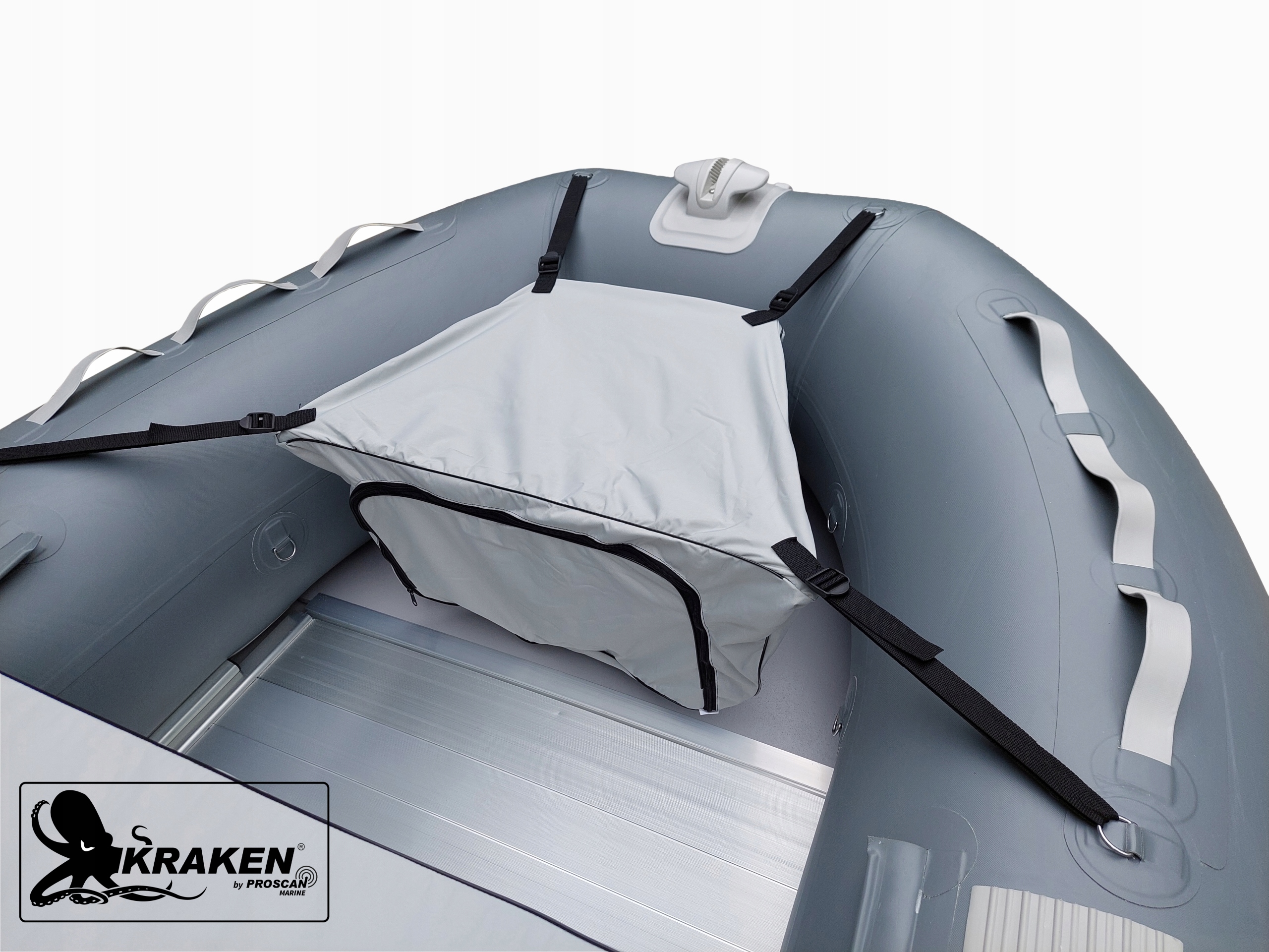 PONTON KRAKEN 2-430 MOCNY, TURYSTYCZNY / MORSKI, PLATFORMA DZIOBOWA Długość 430 cm