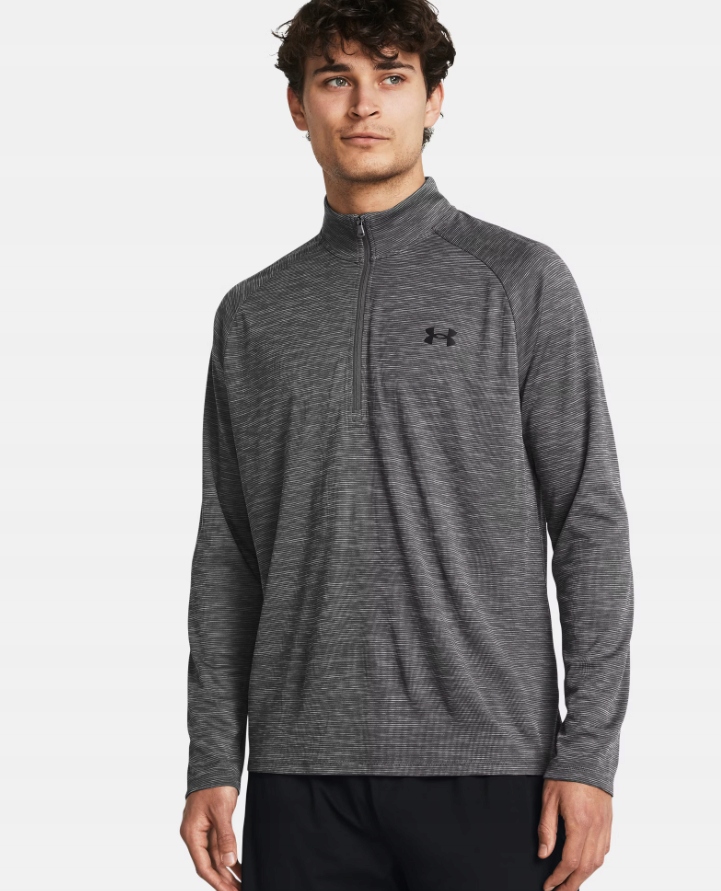 Tričko Under Armour Ua Tech s dlouhým rukávem tričko šedé