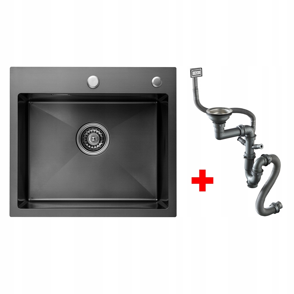 

Cecipa 50x45 Zlew Zlewozmywak Kuchenny Inox+Syfon