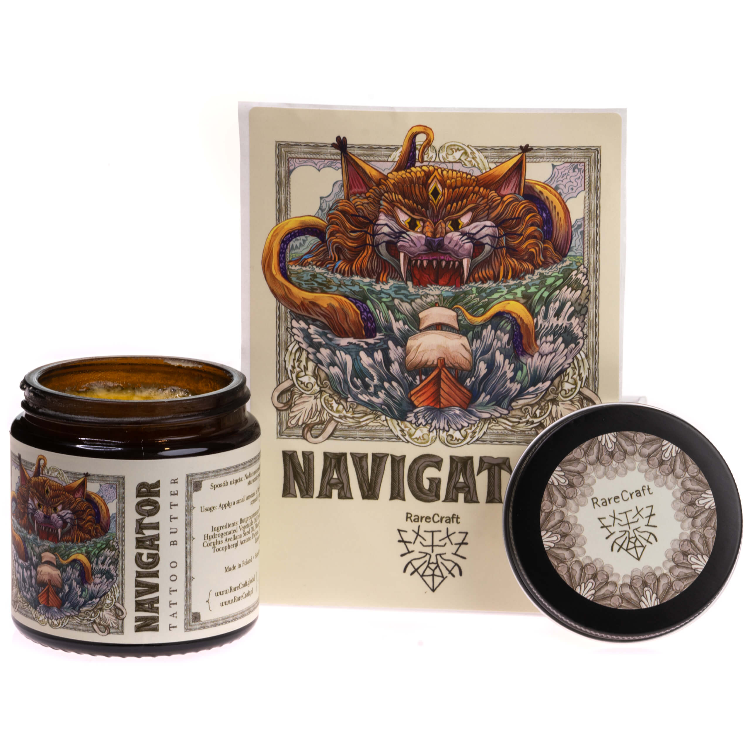 

RareCraft masło do tatuażu Tattoo Butter Navigator