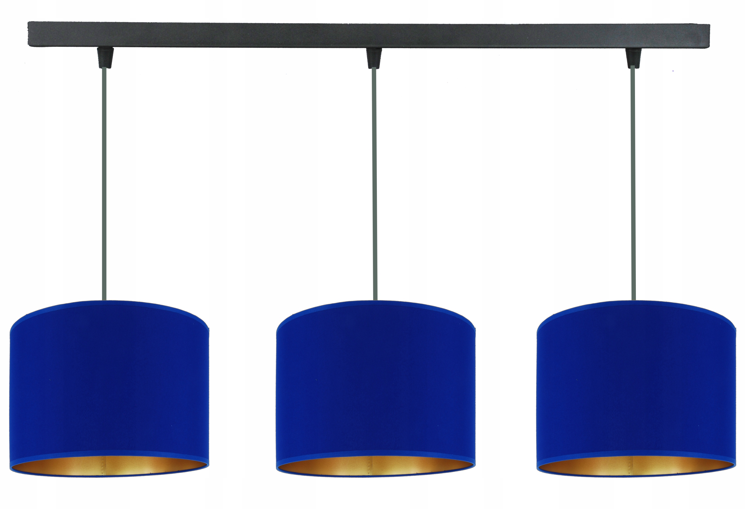 Moderní závěsná lampa modrá chrpa, stínidlo 20 cm, obývací pokoj, Led Novinka