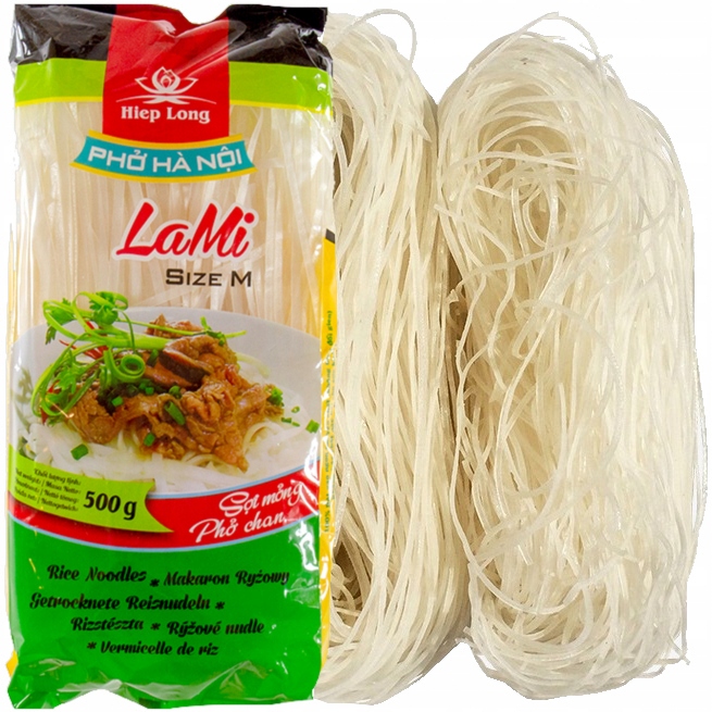 

Makaron Ryżowy Nitki Bezglutenowy 500g Hiep Long