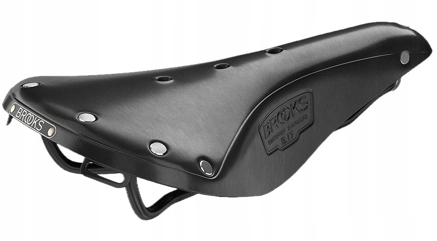 Skórzane siodło Brooks B17 oryginalne siodełko naturalna skóra 175x275mm