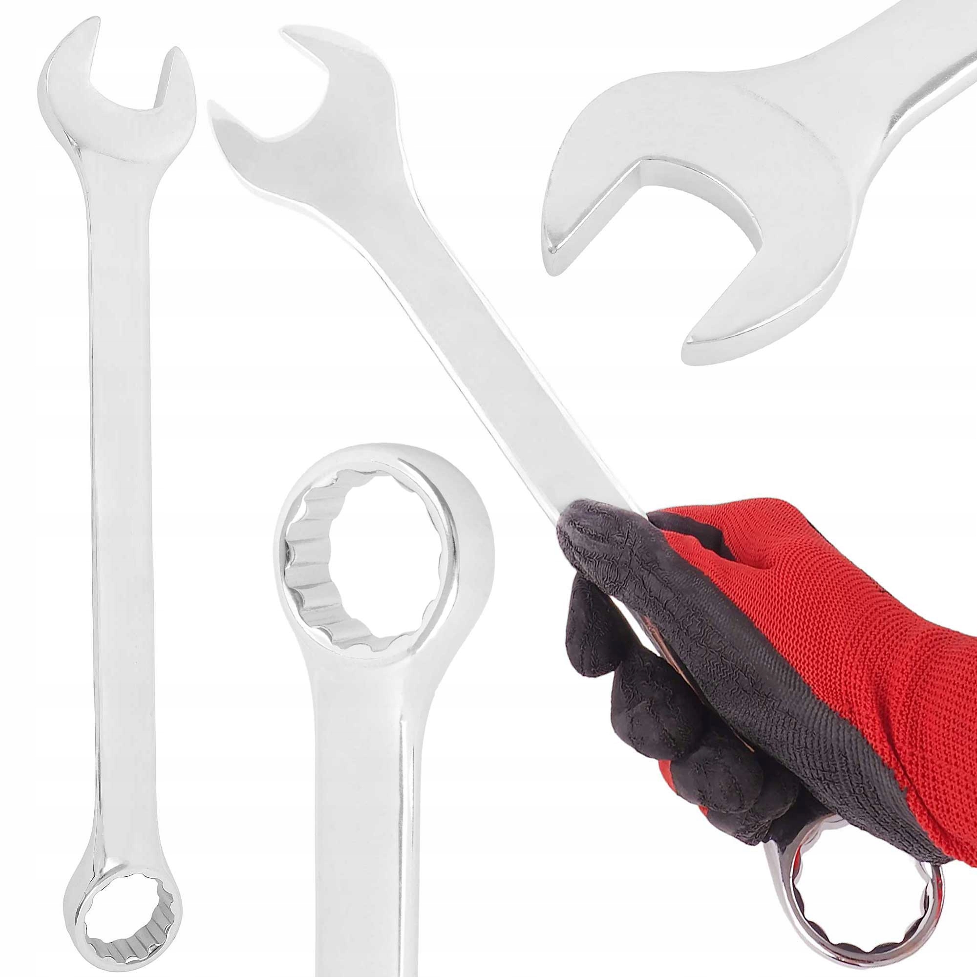 KLUCZ PŁASKO OCZKOWY PŁASKO-OCZKOWY STAL CRV 28MM