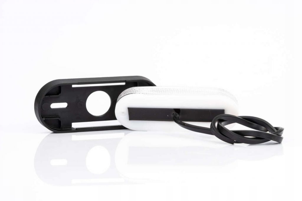 LAMPA LAMPKA OBRYSOWA DIODOWA LED 12/24V BIAŁA Źródło światła LED