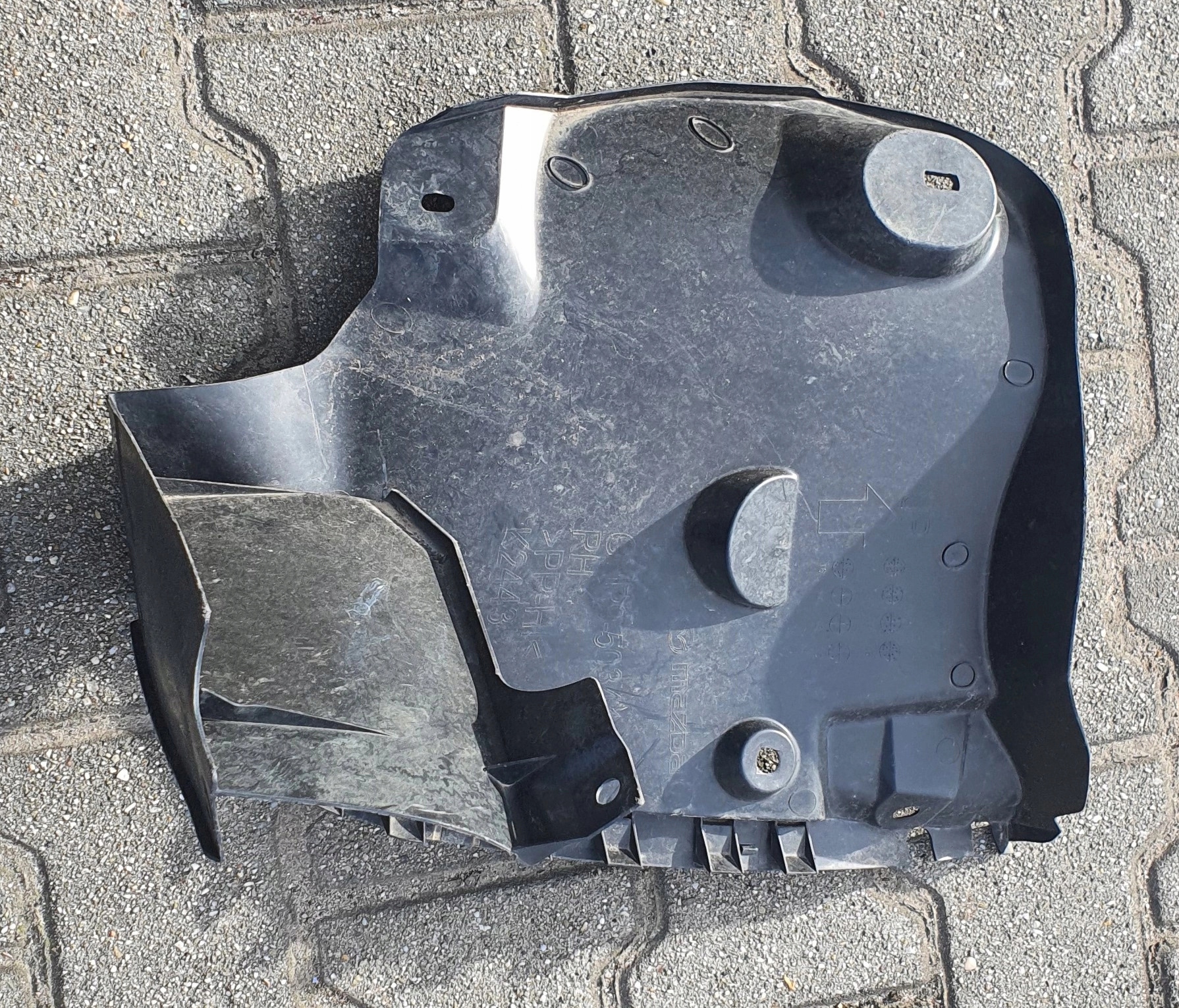 mudguard right right rear part MAZDA 6 GJ sedan 2012 - 2019