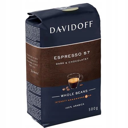 Levně Káva "Espresso 57", pražená, zrnková, 500 g, Davidoff 491538