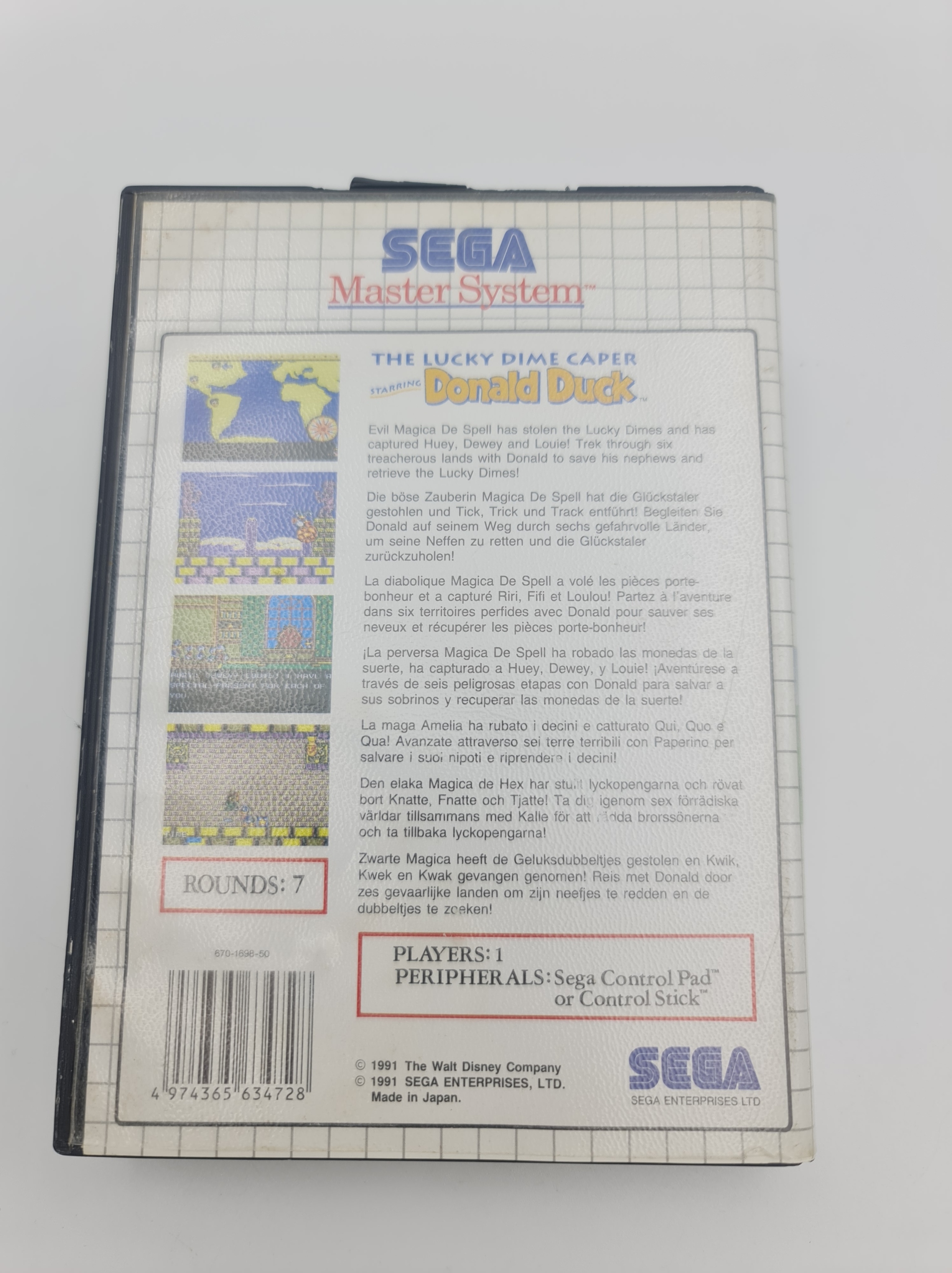THE LUCKY DIME CAPER STTARING DONALD DUCK Producent .dat