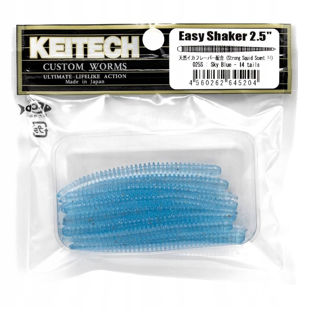 Keitech Easy Shaker 2,5'' 0,7g 025S Sky Blue 14sz