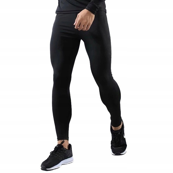 Męskie Legginsy SALO Muscle - rozmiar L Marka Inna marka
