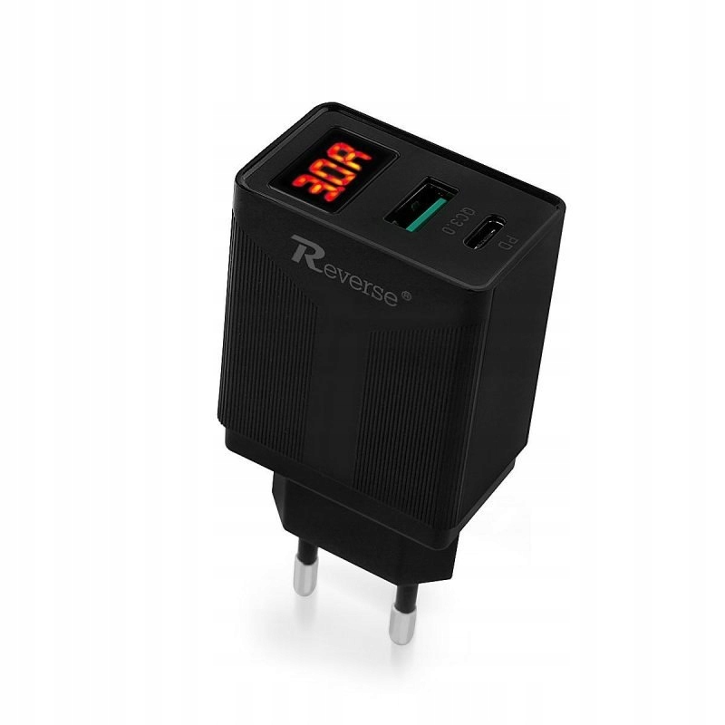 

Ładowarka sieciowa Reverse U53 1xUSB 1xType C 3A