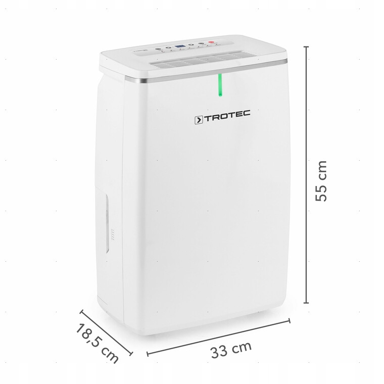 TROTEC TTK 72 E - OSUSZACZ POWIETRZA Temperatura pracy 5°C