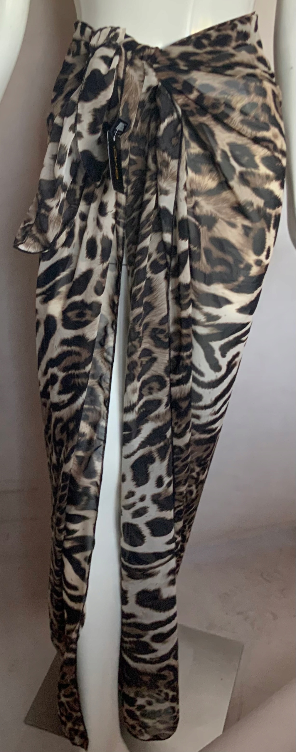 Pareo na Plaze Maxi Plus Size XXXL Extra Akce