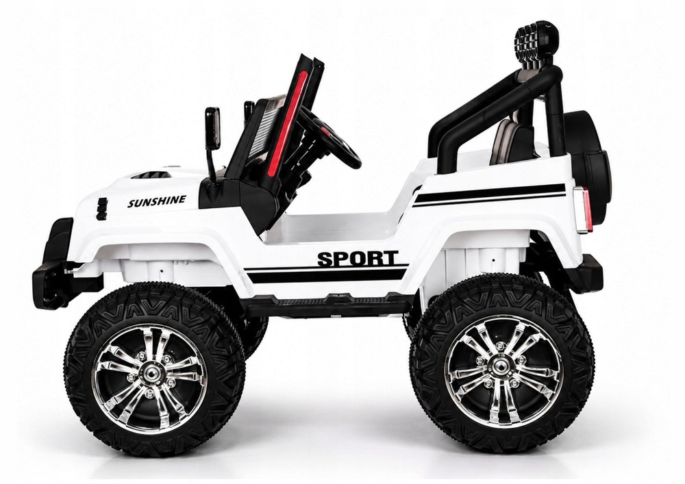 Auto Na Akumulator Duży Jeep Dla Dzieci 4x4 180 Watt Miękkie koła