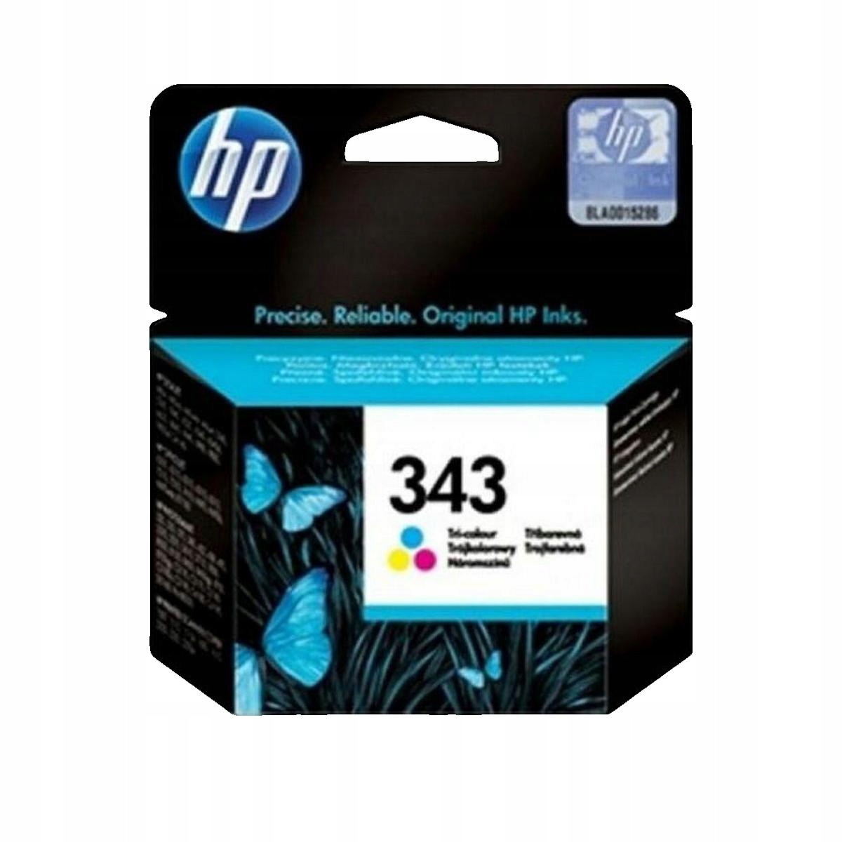 Atrament Hp 343 Azúrová Purpurová Žltá 7 ml 330 strán