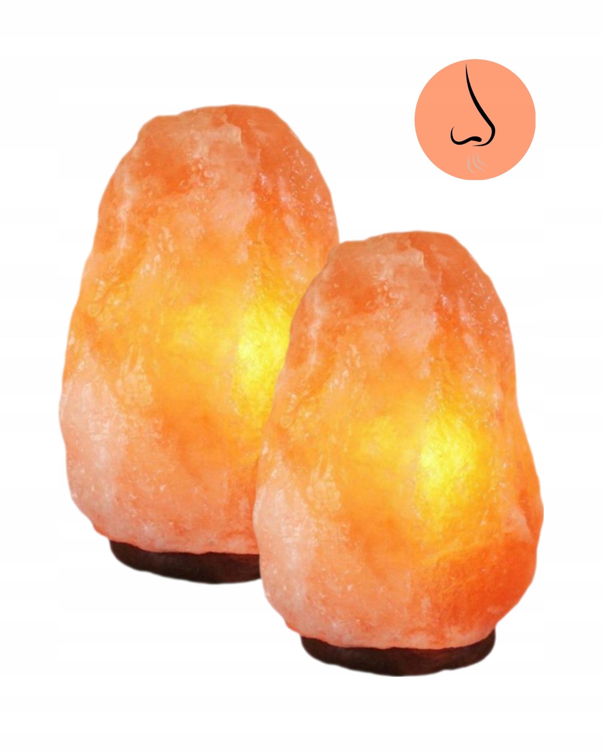 LAMPA SOLNA 1-2kg JONIZATOR sól Himalajska