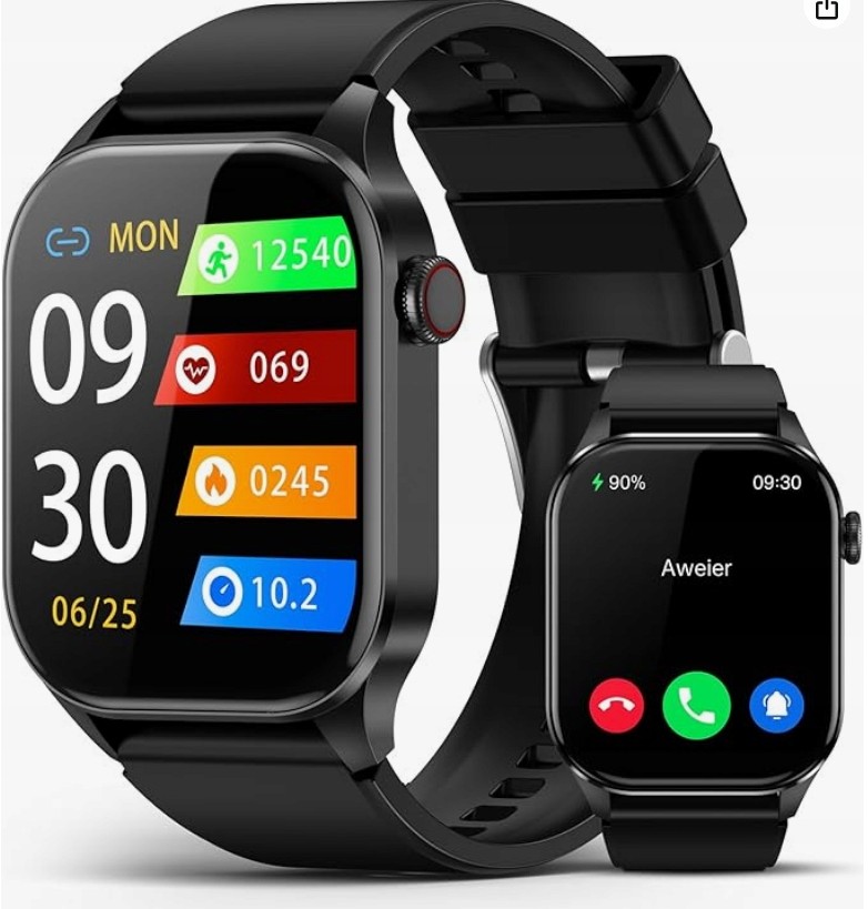 Zegarek Smart Watch Sport Rozmowy Połączenia Smart Ekg IP68 Souyie