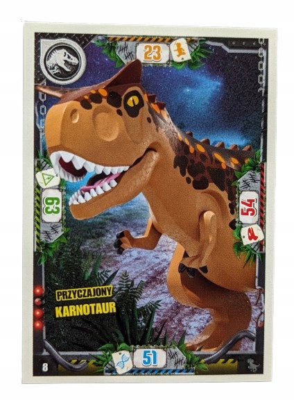 Karta Lego Jurassic World Seria 3 Numer 008