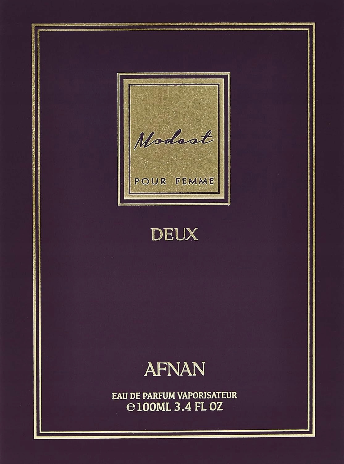 Afnan Modest Deux Edp Objem: 100 ML Pro Ženy