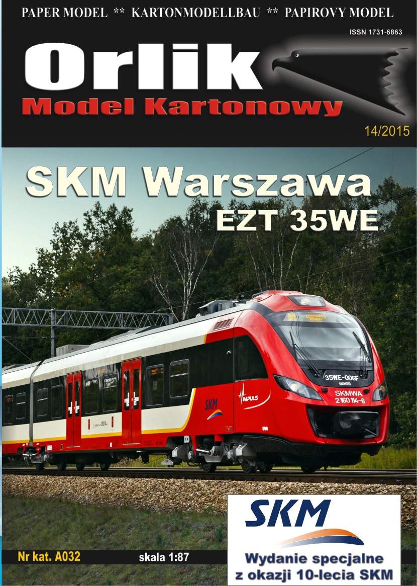 

Orlik A032. Skm Warszawa Ezt 35WE Impuls