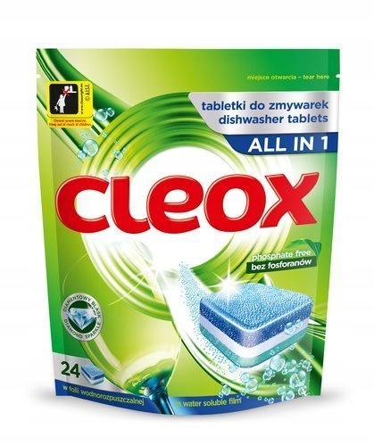 

Cleox Tabletki do zmywarki all in one 24szt