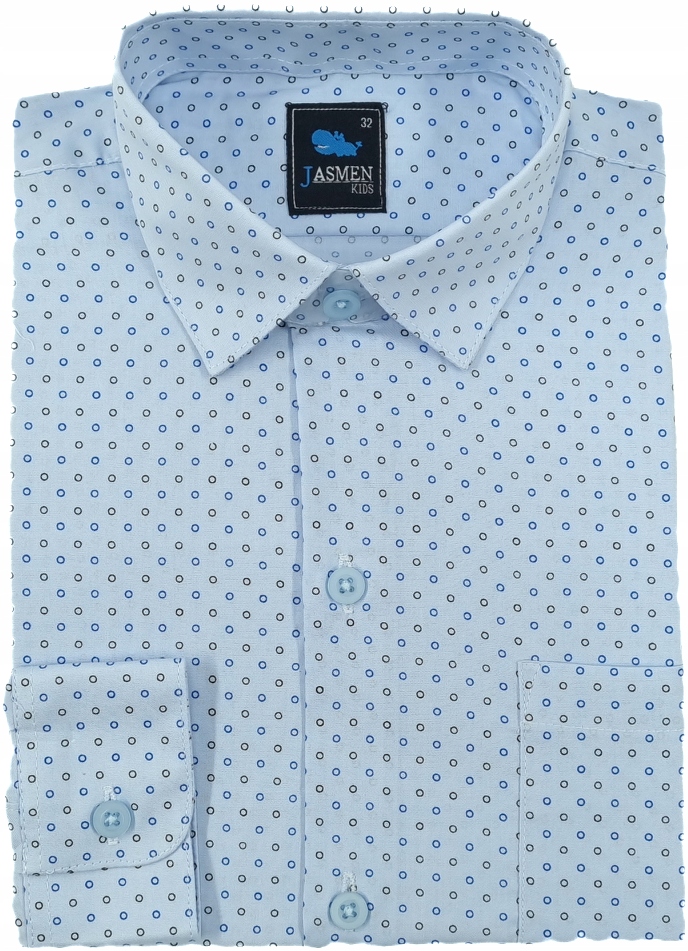 KOSZULA chłopięca wzór DŁUGI RĘKAW szkoła 128 Marka Inna marka