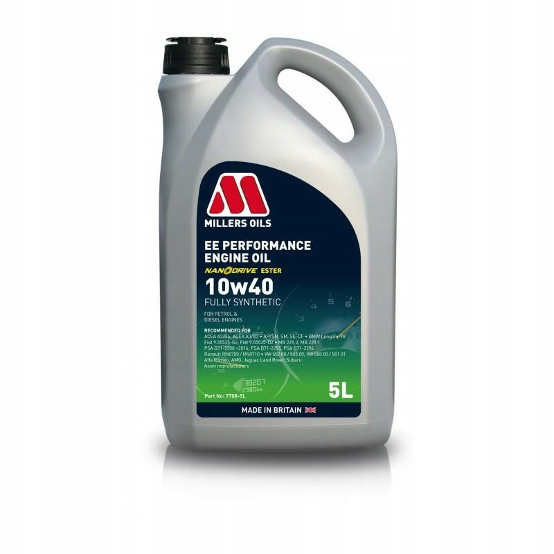 

Millers Oils Ee Performance 10W40 5L