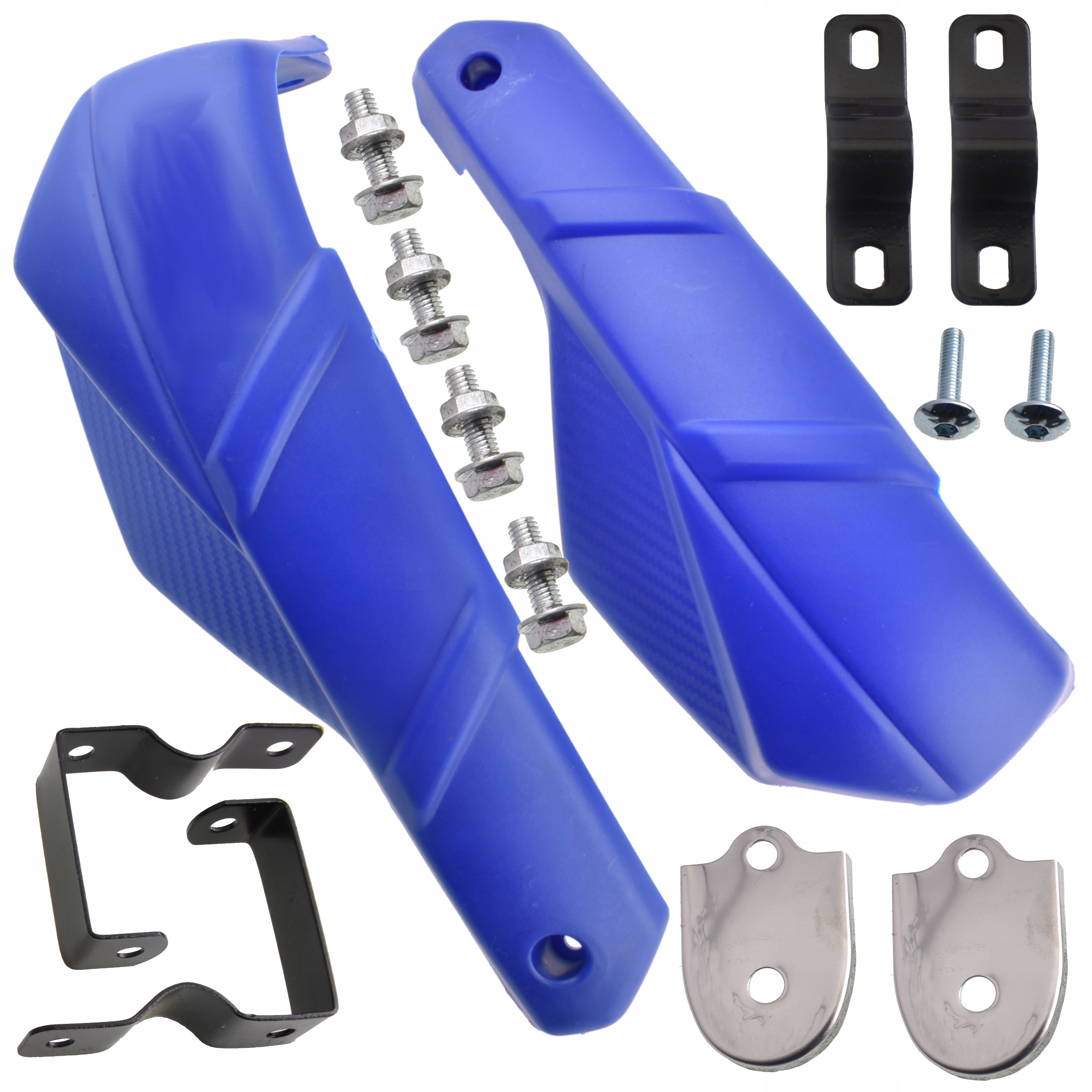 HANDBARY ATV 125cc niebieskie osłony dłoni ASIX