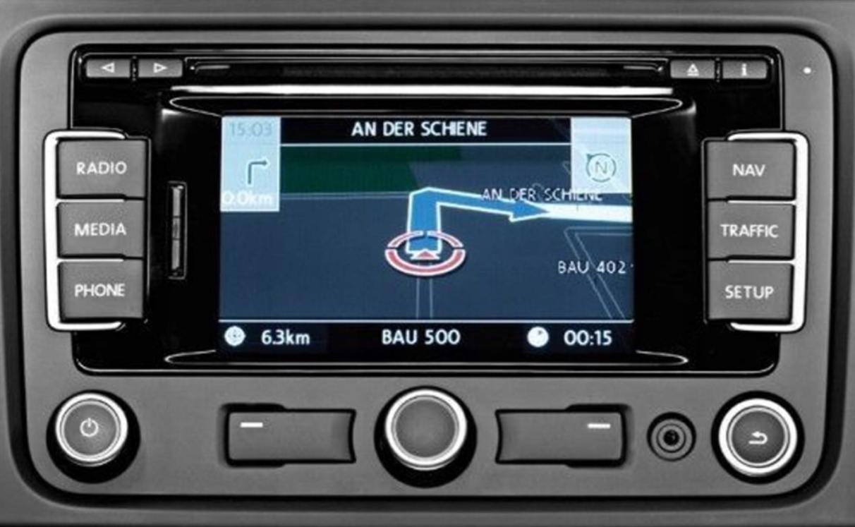 Mapa Karta Rns 310 Fabia Octavia Roomster Superb Yeti Passat Golf Polo