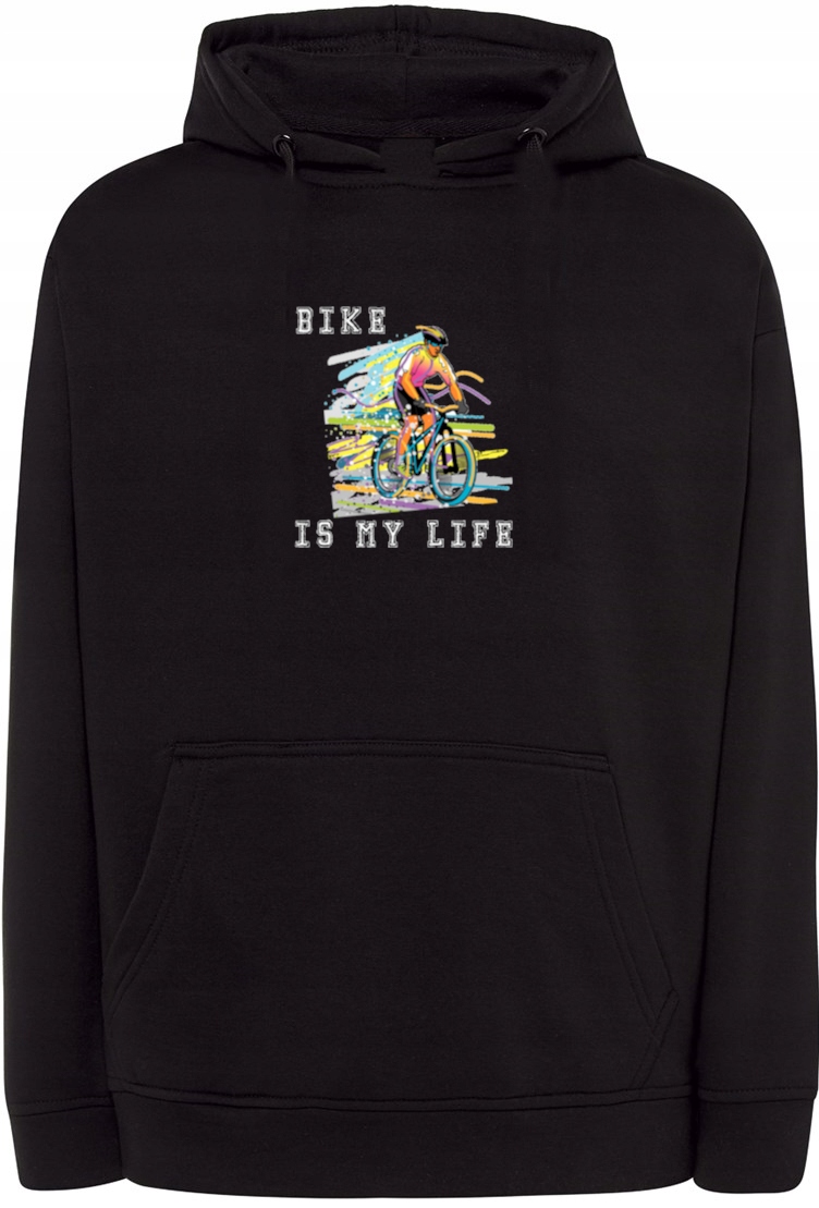 Mikina s pěkným potiskem Kolo Logo r.XXL