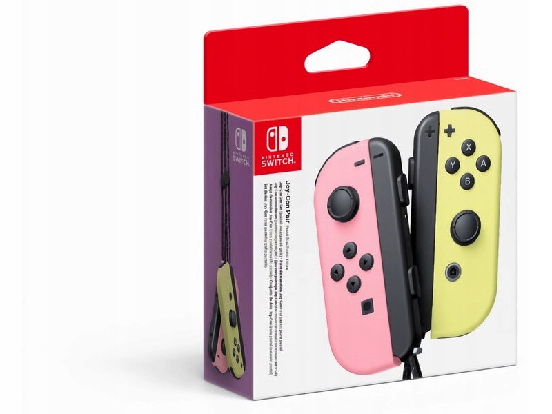 Kontroler Nintendo Switch Joy-Con Pair Pastel Różowo-żółty