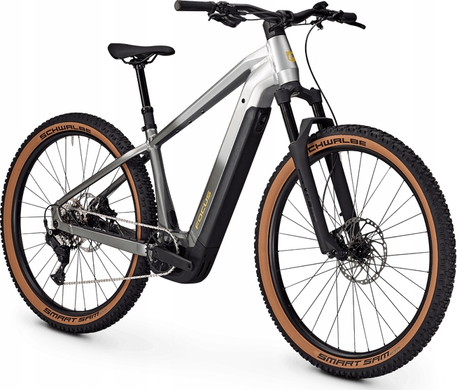 rower elektryczny Mtb Focus Jarifa² 6.7, rozm. M, silver, Bosch 540Wh