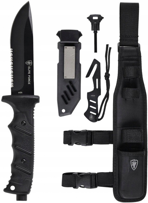 Nóż Elite Force Ef 703 Kit survivalowy