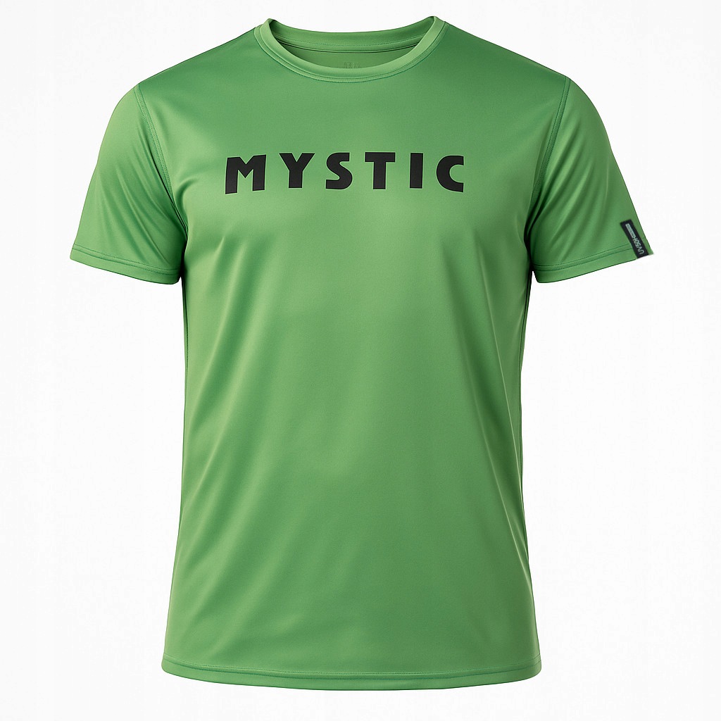 Koszulka krótki rękaw Mystic Lycra Star Ss Quickdry Soft Green 2025 S