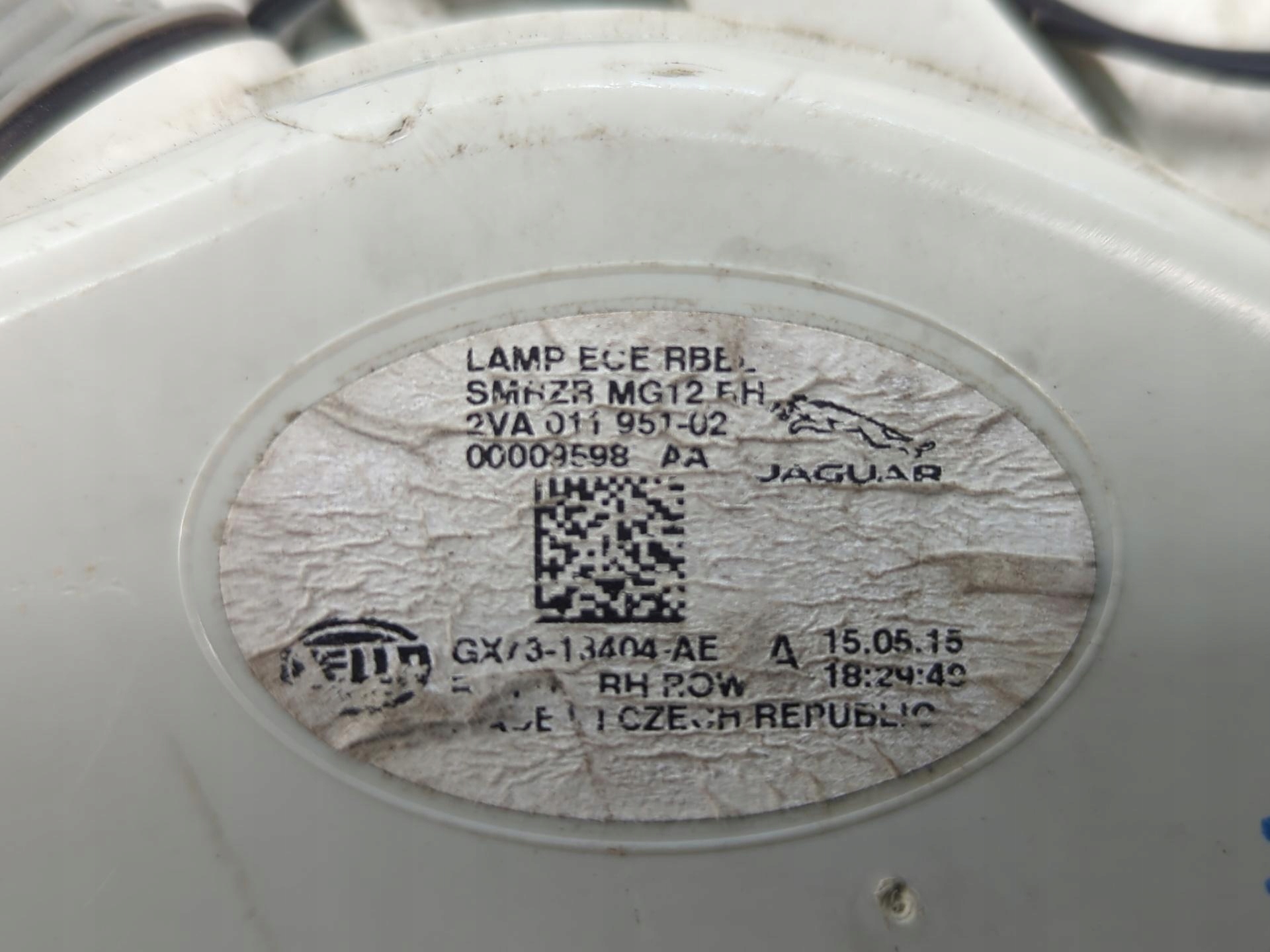 фонарь правый 197337-02 jaguar XE
