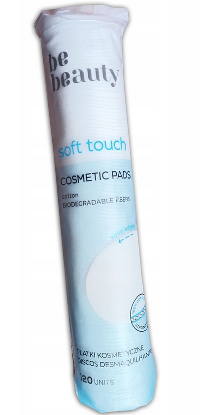 Be Beauty Care Płatki Kosmetyczne Soft Touch delikatne 120 szt